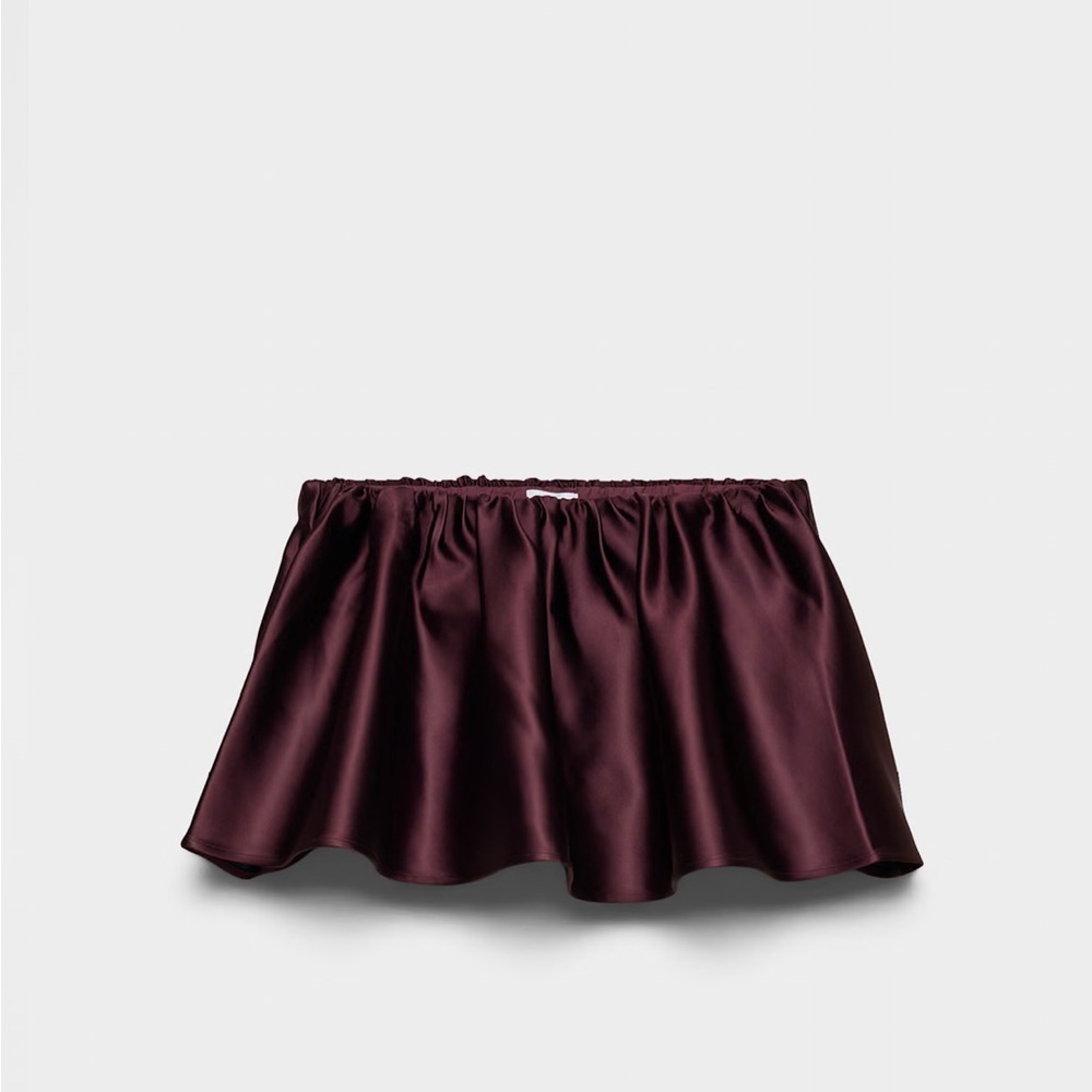 Aritzia Cher Satin Skort - Picture 8 of 8